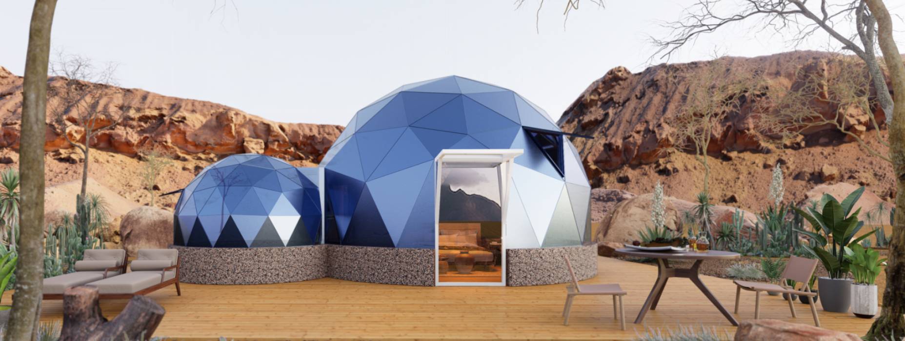 凤庆县球形智能光伏玻璃星空房